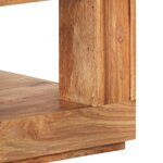 vidaXL Table basse 45x45x40 cm Bois d'acacia massif