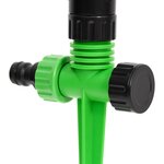 vidaXL Arroseurs rotatifs 4 Pièces vert et noir 16x13 5x25 5 cm ABS et PP