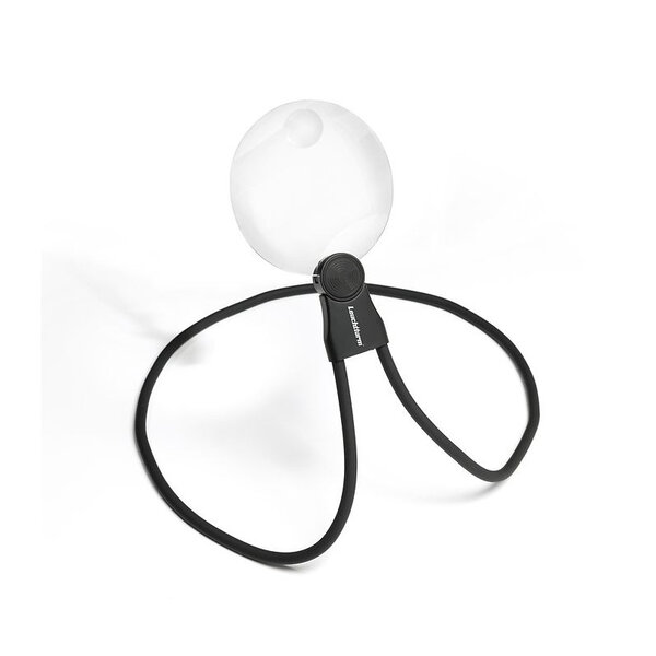Loupe à suspendre Hands free  grossissement 4x.