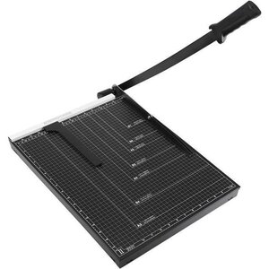 ACROPAQ Massicot A3  B4  A4  B5  A5  B6- Coupe Papier  8 feuilles à la fois- Guillotine 2 barres d'acier- Règle magnétique amovible