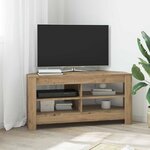 vidaXL MeubleTVd'Angle Bois Ancien 102 x 40 5 x 45 cm