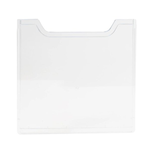 Plaque De Recouvrement Verticale A4 - Cristal - Exacompta