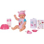 Zapf Creation 834800 - Baby born Poupée Emma 43 cm