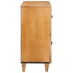vidaXL Buffet Marron clair 33 5 x 60 x 75 cm