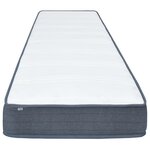vidaXL Matelas de sommier à lattes 160x80x20 cm mi-doux tissu