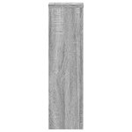 vidaXL Supports pour plantes 2 Pièces sonoma gris bois d'ingénierie