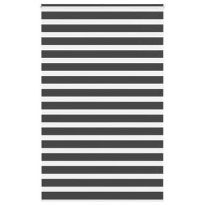 vidaXL Store zèbre noir 140x230 cm largeur du tissu 135 9 cm polyester