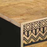 vidaXL Buffet 40x33 5x75 cm bois de manguier brut massif