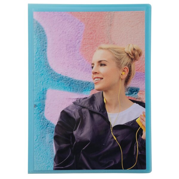 Protège-documents 18x23cm En Polypropylène Kreacover Pastel 40 Vues - A5 - Couleurs Assorties - X 10 - Exacompta