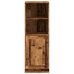 vidaXL Buffet haut vieux bois 36x35 5x103 5 cm bois d'ingénierie
