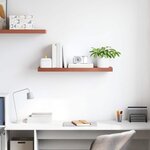 vidaXL Étagère Murale Rouge 90 x 23 5 x 4 cm Bois d'ingénierie