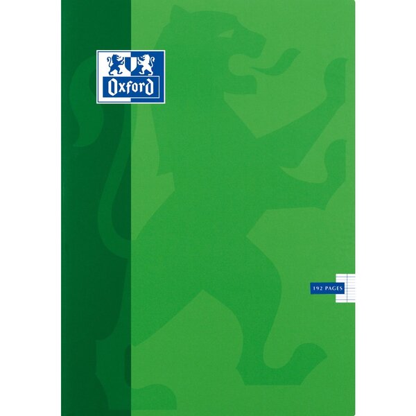 Cahier 240 x 320 mm Seyès 192 pages 90g - Couleurs aléatoires OXFORD