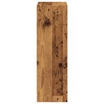 vidaXL Bibliothèque vieux bois 40x24x76 cm bois d'ingénierie