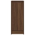 vidaXL Buffet chêne marron 29 5x34x76 cm bois d'ingénierie