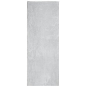 vidaXL Tapis HUARTE à poils courts doux et lavable gris 80x200 cm