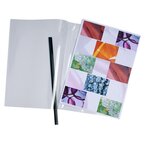 Sachet de 10 chemises PVC 20/100 transparentes Reliure manuelle EXACOMPTA