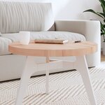 vidaXL Dessus de table Ø60x4 cm rond bois massif de hêtre