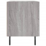 vidaXL Tables de chevet 2 Pièces sonoma gris 40x35x47 5 cm
