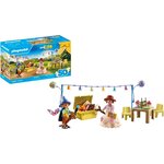 PLAYMOBIL 71451 - myLife - Enfants avec décorations de fête