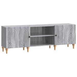 vidaXL Meuble TV Sonoma gris 150 x 31 x 50 cm Bois d'ingénierie
