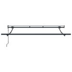 vidaXL Auvent Rétractable Blanc et anthracite