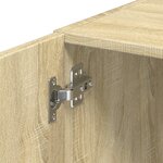 vidaXL Armoire murale chêne sonoma 30x42 5x40 cm bois d'ingénierie