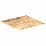 vidaXL Dessus de table Bois de manguier solide 15-16 mm 70x70 cm