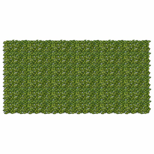 vidaXL Écran de balcon avec feuilles Vert et jaune 300 x 150 cm