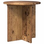 vidaXL Support de Plante 2 Pièces Bois ancien 40 x 40 x 40 cm