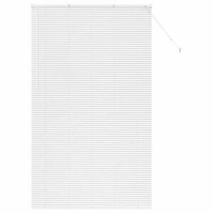 vidaXL Stores vénitiens Blanc 220 x 135 cm Aluminium