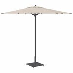 vidaXL Pied de parasol Gris foncé 45 x 45 x 31 cm