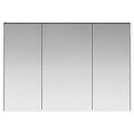 vidaXL Armoire Miroir de Salle de Bain Chêne noir 103 5 x 15 5 x 70 cm
