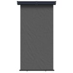 vidaXL Store latéral de balcon 170 x 250 cm 100  polyester fer acier