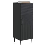 vidaXL Buffet Noir 33 x 34 5 x 89 5 cm Bois d'ingénierie