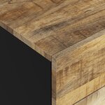 vidaXL Table de chevet 50x33x60 cm Bois de manguier et d'ingénierie