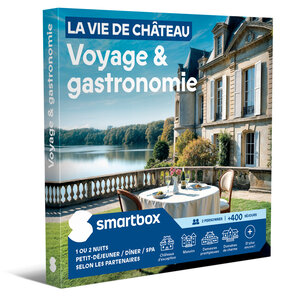 SMARTBOX - Coffret Cadeau La vie de château - Voyage & gastronomie - Séjour