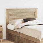 vidaXL Tête de lit Chêne Sonoma 135 cm Bois d'ingénierie