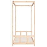 vidaXL Cadre de lit pour enfant 90x190 cm Bois de pin massif