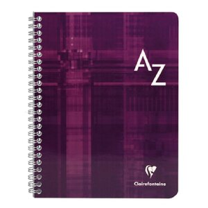 CLAIREFONTAINE Répertoire  17x22 180p Q.5x5 couleur aléatoire