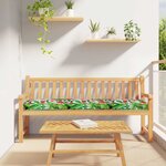 vidaXL Set de coussins de palette Floral 2 Pièces Jungle tropicale