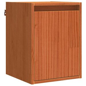 vidaXL Meuble mural Cire marron 30 x 30 x 40 cm Bois de pin massif