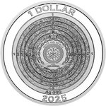 Pièce de monnaie en Argent 1 Dollar g 31.1 (1 oz) Millésime 2025 DOUBLE-BARRELED WHEELLOCK PISTOL