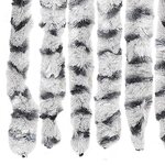 vidaXL Moustiquaire Gris clair et gris foncé 56x185 cm Chenille