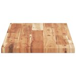 vidaXL Étagères flottantes 3 Pièces 80x30x2 cm acacia massif à l'huile