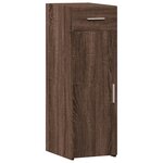 vidaXL Buffet chêne marron 30x42 5x93 cm bois d'ingénierie