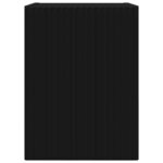 vidaXL Meuble TV mural Noir 30 x 31 x 40 cm Bois d'ingénierie