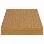 vidaXL Étagère Murale 4 Pièces Beige 50 x 23 5 x 4 cm Bois d'ingénierie