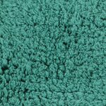 vidaXL Tapis de salle de bain 2 Pièces Tissu Turquoise