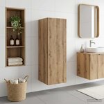 vidaXL Cabinet de Salle de Bain Mural Chêne artisanal