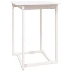 vidaXL Ensemble de bar 5 Pièces Blanc Bois de pin massif